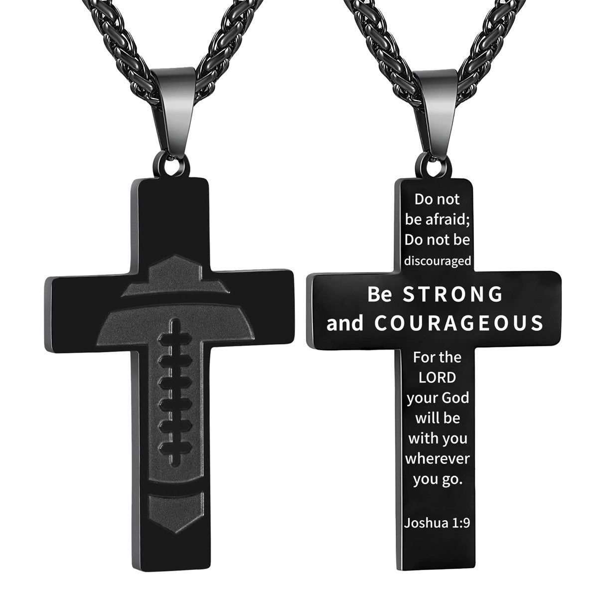 Olinaa® American Football Bible Pendant