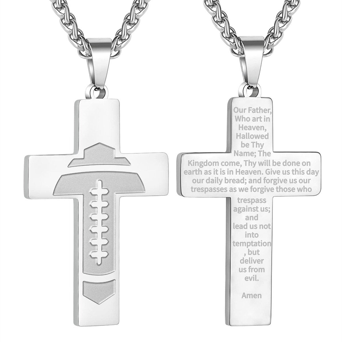 Olinaa® American Football Bible Pendant