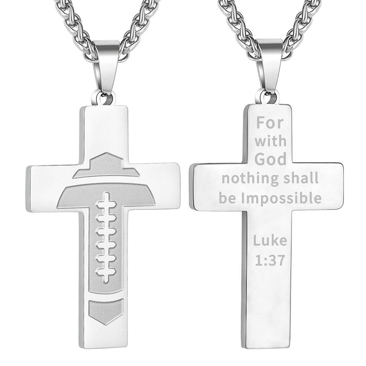 Olinaa® American Football Bible Pendant