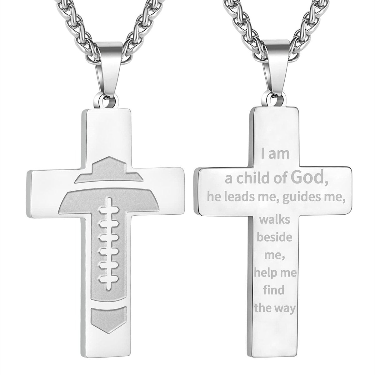 Olinaa® American Football Bible Pendant