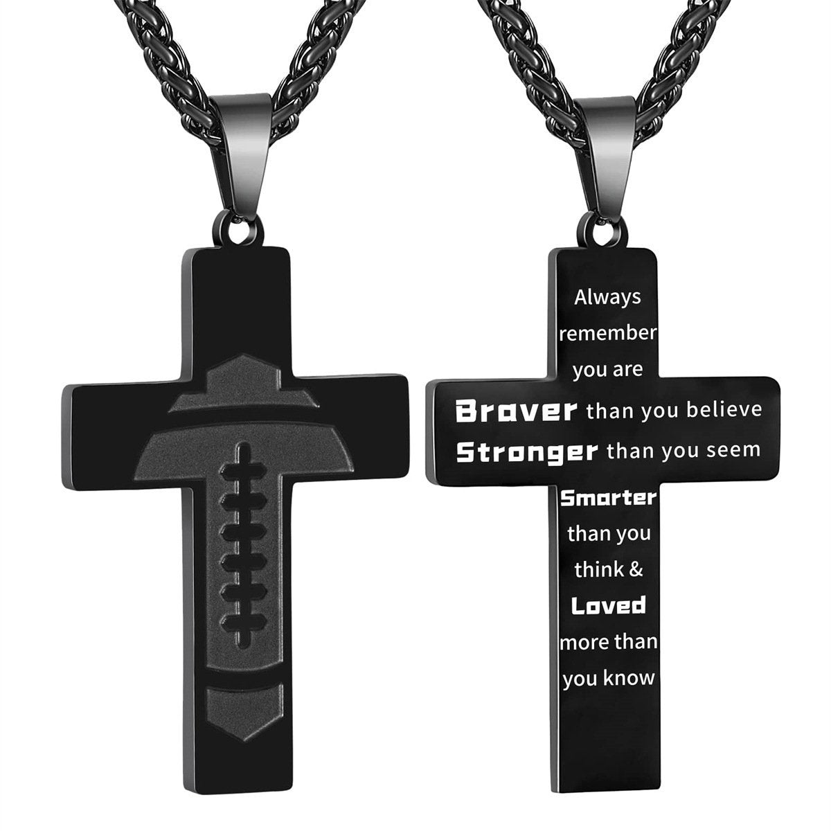 Olinaa® American Football Bible Pendant