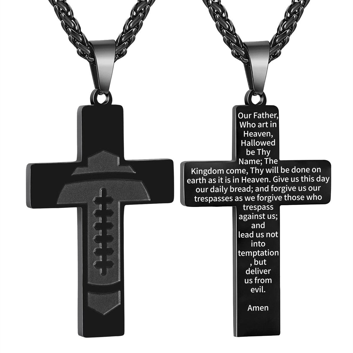 Olinaa® American Football Bible Pendant