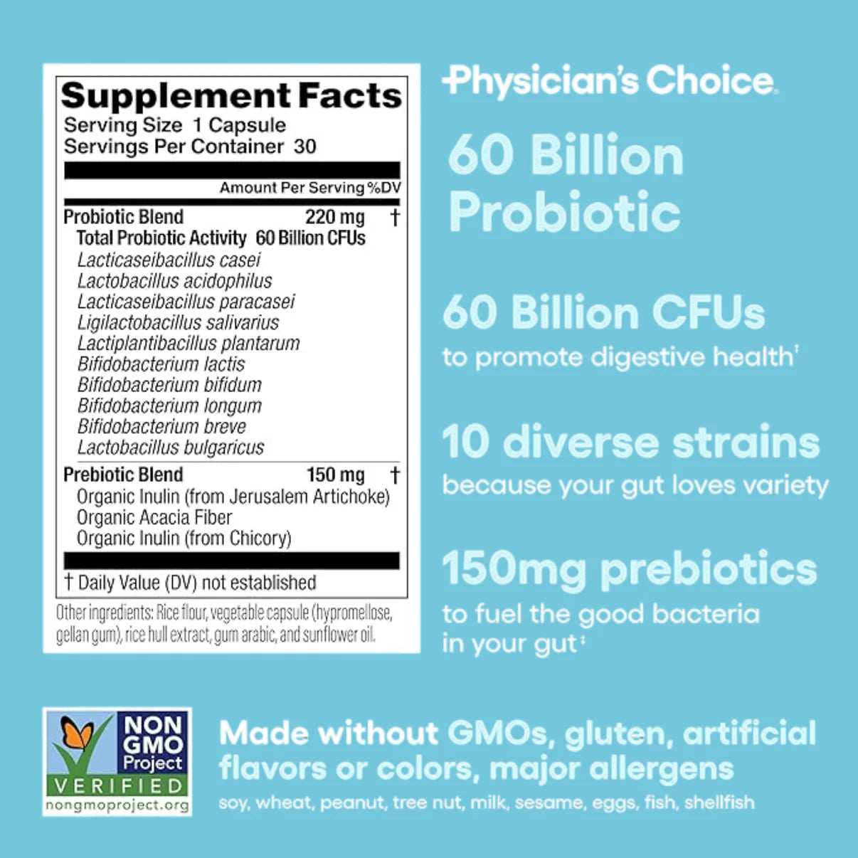 Physician's Choice - Digestive Enzymes and Probiotic Bundle