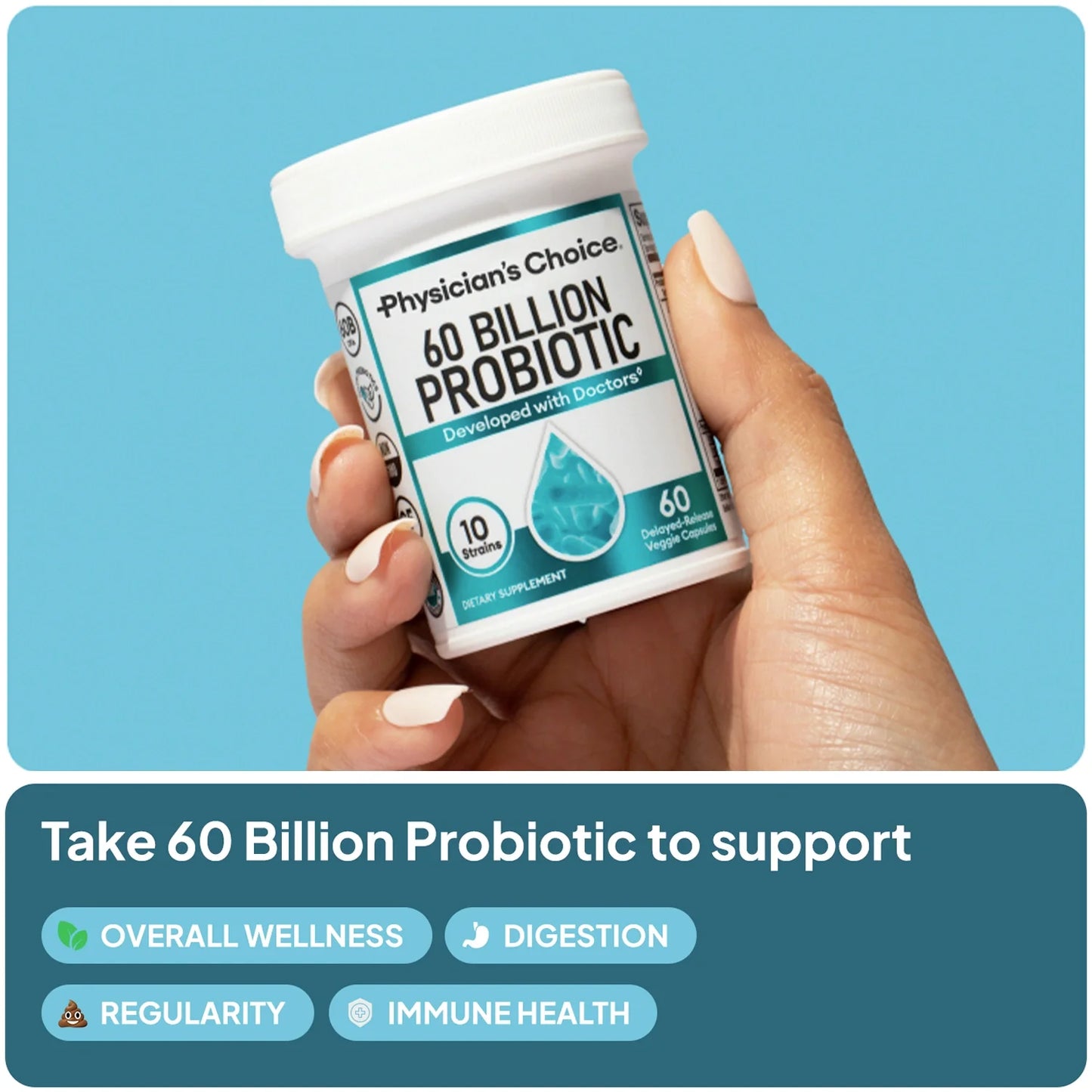 Physician's Choice - Digestive Enzymes and Probiotic Bundle