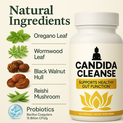 Candida Cleanse - Gut & Colon Support