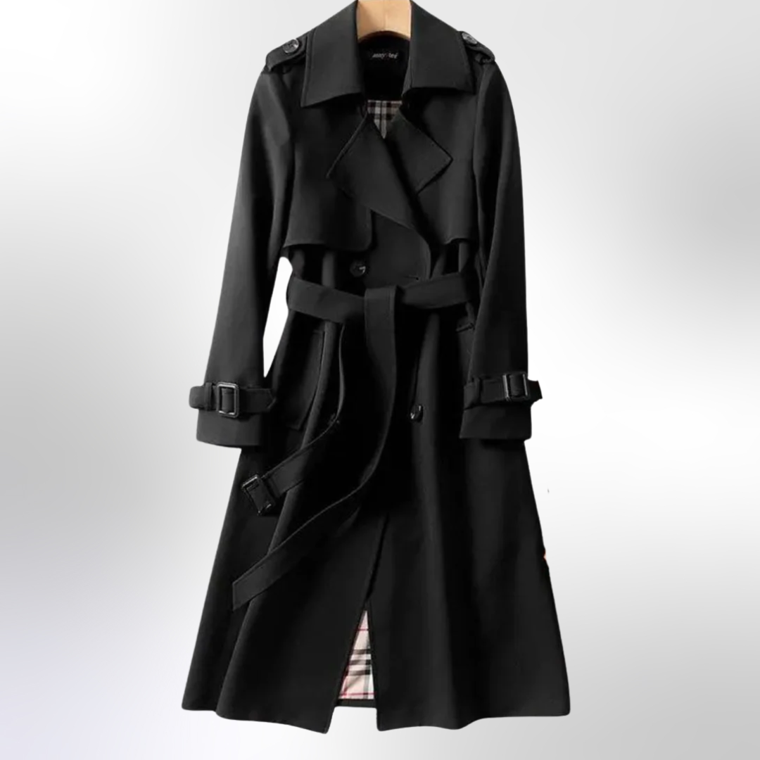 Mia | Classic Stylish Cotton Trench Coat for Women