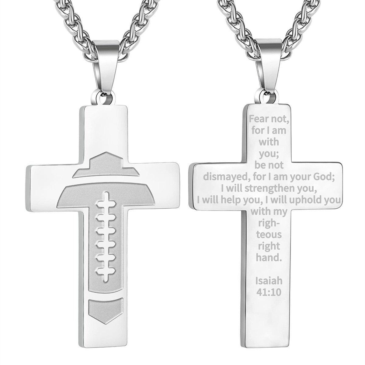 Olinaa® American Football Bible Pendant