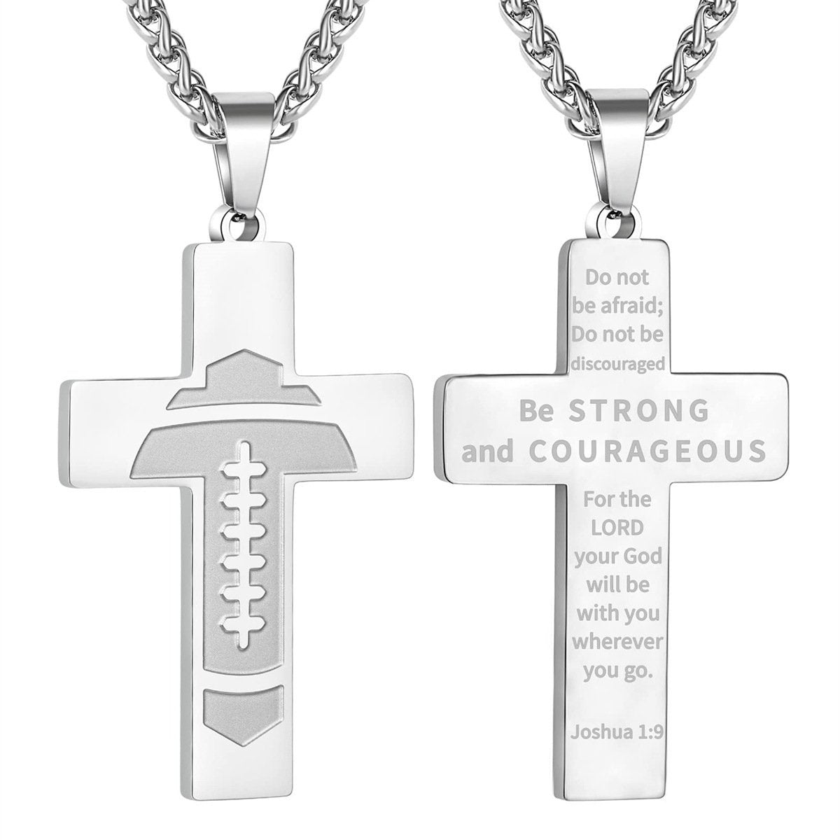 Olinaa® American Football Bible Pendant