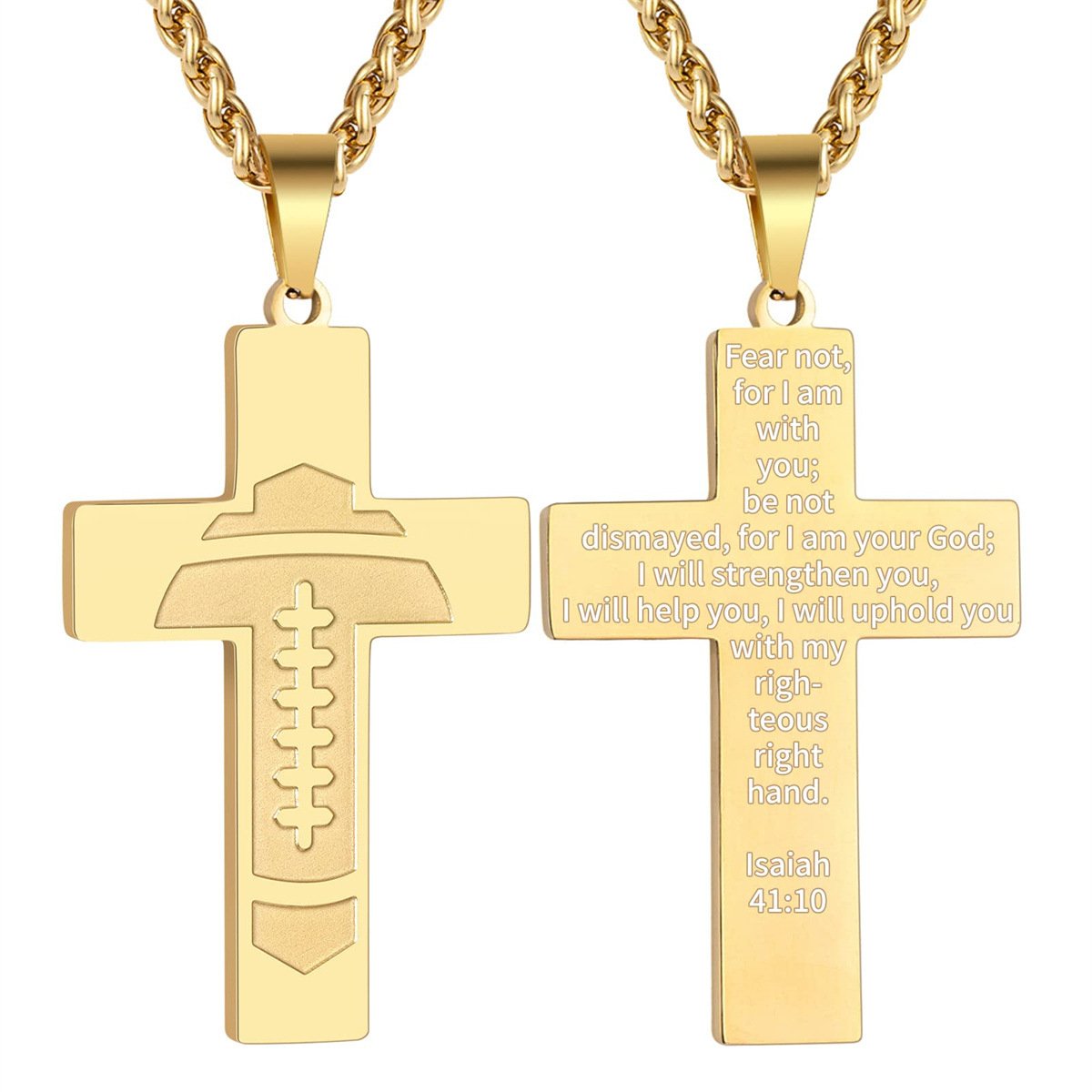 Olinaa® American Football Bible Pendant
