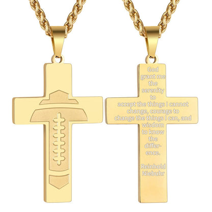 Olinaa® American Football Bible Pendant