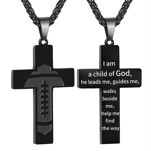 Olinaa® American Football Bible Pendant
