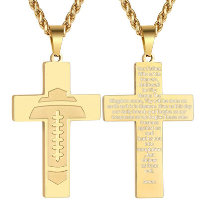 Olinaa® American Football Bible Pendant
