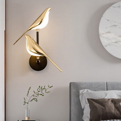 AviaryGlow | Elegant Nature-Inspired Wall Sconce Lighting Fixture