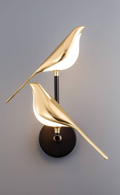 AviaryGlow | Elegant Nature-Inspired Wall Sconce Lighting Fixture