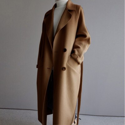 Tatiana | Elegant Women's Longline Coat for Cold Weather Seasons