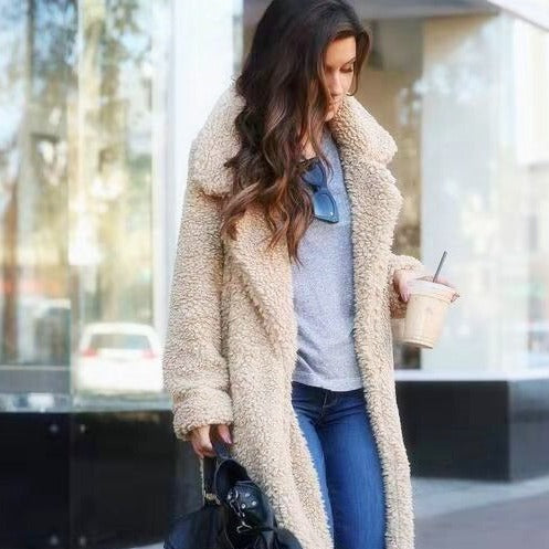 Miranda | Oversized Teddy Winter Coat for Women – Cozy and Stylish