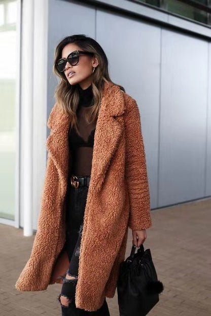Miranda | Oversized Teddy Winter Coat for Women – Cozy and Stylish