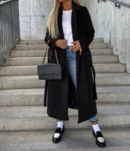 Delphine | Stylish Women's Wool Coat for Cozy and Chic Winter Wear