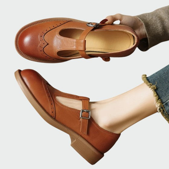 Emma | Retro Stylish Mary Jane Shoes