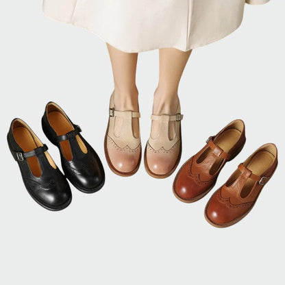 Emma | Retro Stylish Mary Jane Shoes