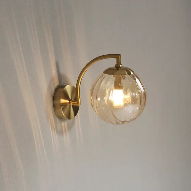 LumenGlass | Elegant Modern Sconce Light for Ambient Wall Lighting