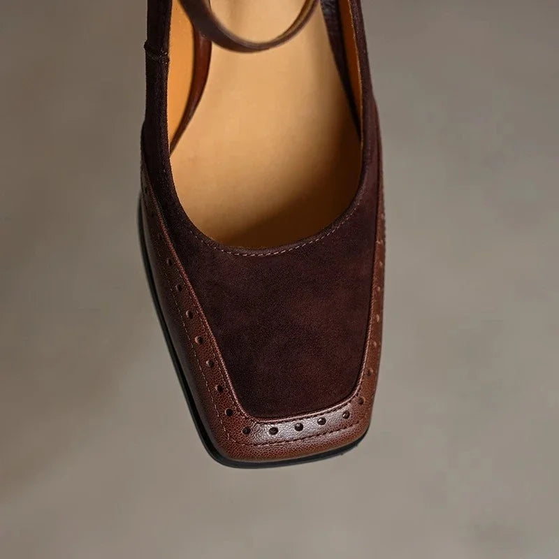 Mia | Elegant Classic Leather Pumps