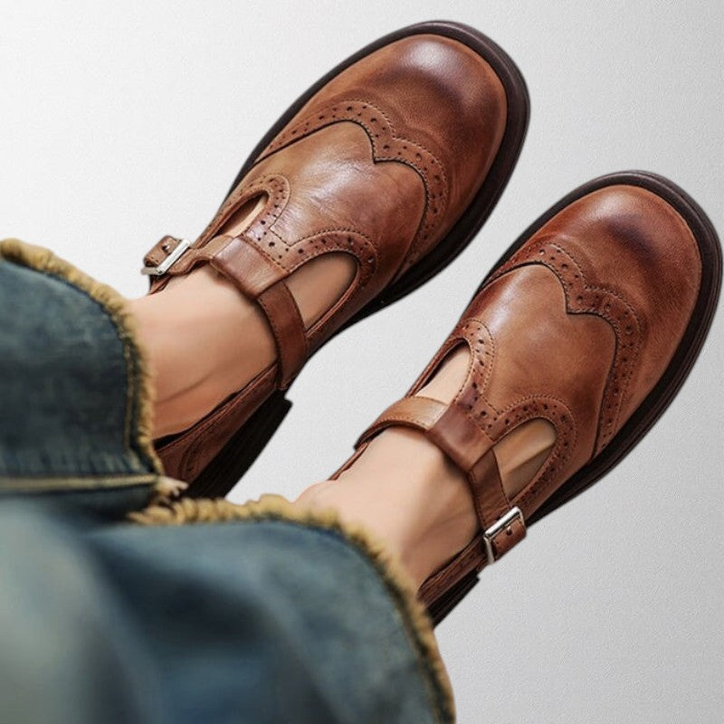 Mia | Stylish Elegant Leather Shoes