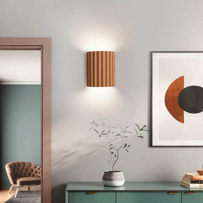 ResinGlow | Elegant Modern LED Wall Light Fixture
