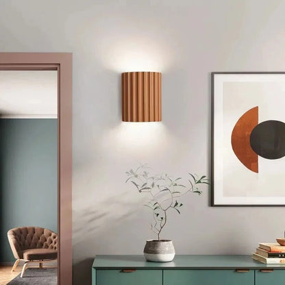 ResinGlow | Elegant Modern LED Wall Light Fixture