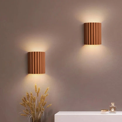 ResinGlow | Elegant Modern LED Wall Light Fixture